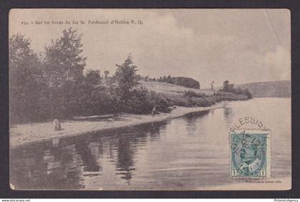 Postcard, CANADA, Halifax, On the banks of St. Ferdinand's Lake