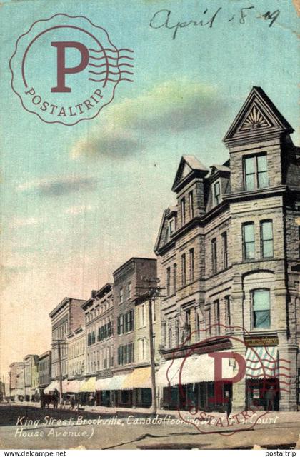 CANADA. BROCKVILLE. ONT. KING STREET.