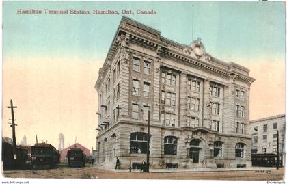 CPA- Carte postale  Canada Hamilton Terminal station  VM48349