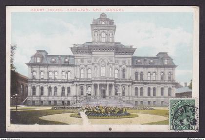 Postcard, CANADA, Hamilton, Court House