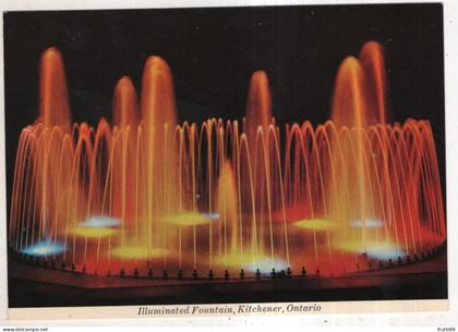 AK 255186 CANADA - Kitchener - Illuminated Fountain