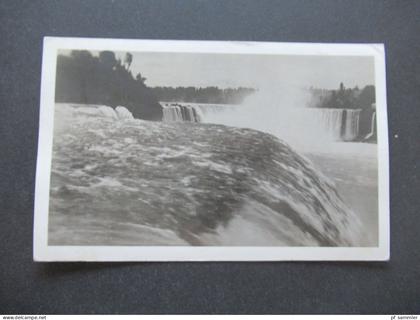 Kanada Canada 1939 Echtfoto AK Niagarafälle / Wasserfall / Niagara Falls Ontario nach Siebenbrünn gesendet
