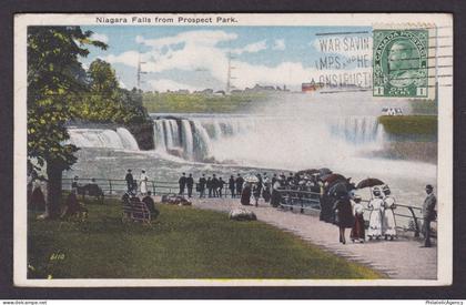 Postcard, CANADA, Niagara Falls, Niagara Falls from Prospect Park