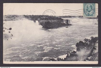 Postcard, CANADA, Niagara Falls, Niagara from Canadian side