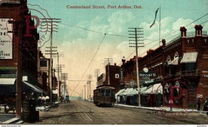 CANADA. PORT ARTHUR. CUMBERLAND STREET.