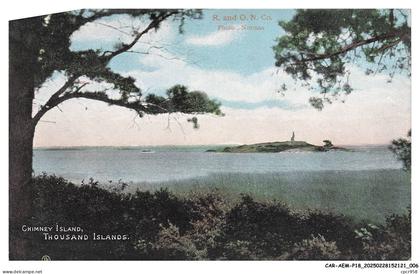 CAR-AEMP18-0978-CANADA - THOUSAND ISLANDS - Chimney island