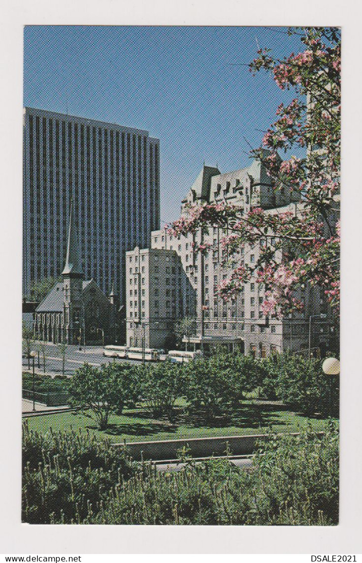 CANADA Ottawa LORD ELGIN HOTEL View, Vintage 1960s Photo Postcard RPPc /79814