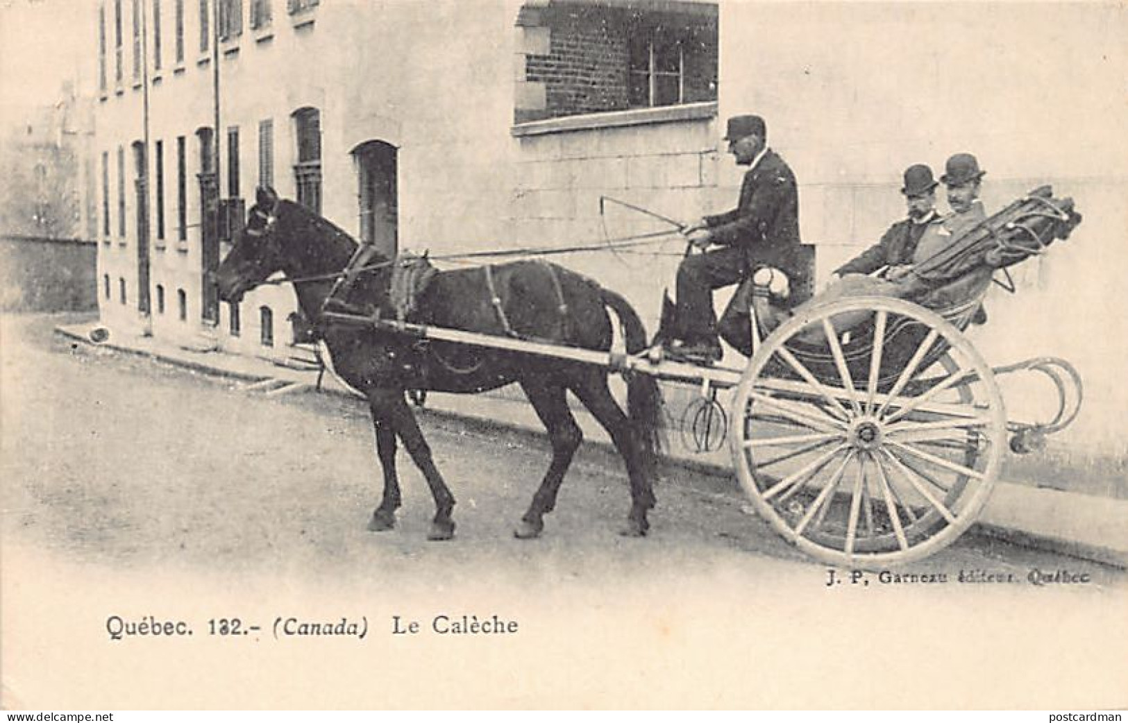 Canada - QUÉBEC - La calèche - Ed. J.-P. Garneau 132