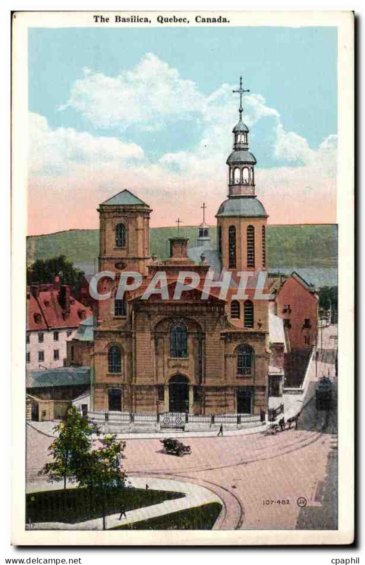 Canada - Quebec - The Basilica CPA