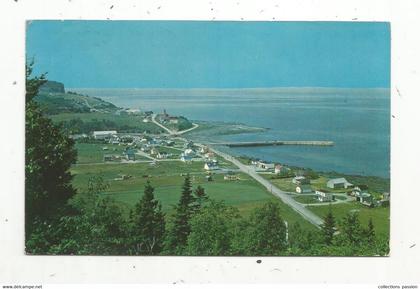 cp , Canada , Quebec ,GASPE NORD , centre touristique du nord de la GASPESIE , voyagée