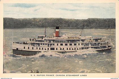 Canada - MONTREAL - Canada Steamhip Lines - S.S. Rapids Prince