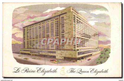 CPA Le Reine Elizabeth The Queen Elizabeth Hilton hotel Canada Montreal