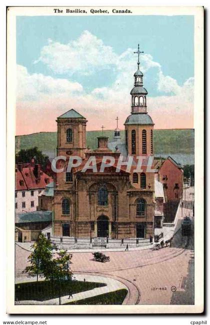 Canada - Quebec - The Basilica CPA