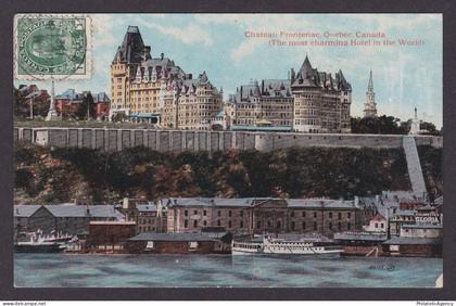 Postcard, CANADA, Quebec, Chateau Frontenac