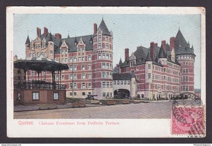 Postcard, CANADA, Quebec, Château Frontenac from Dufferin Terrace
