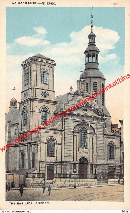 La Basilique - Quebec - Canada