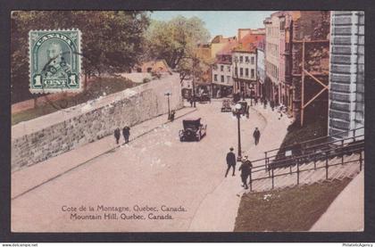 Postcard, CANADA, Quebec, Mountain Hill
