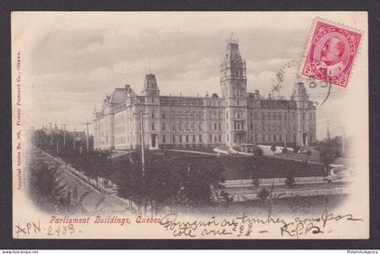 Postcard, CANADA, Quebec, Parliament Building