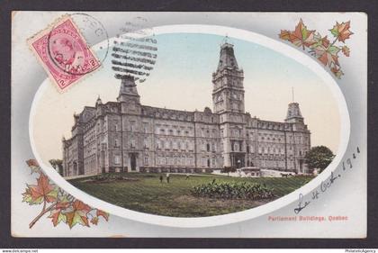 Postcard, CANADA, Quebec, Parliament Building