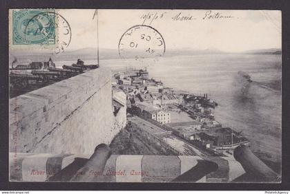 Postcard, CANADA, Quebec, River St. Lawrence from Citadel