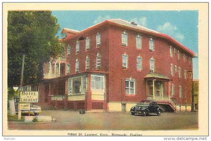 pays divers - canada -ref 608 -rimouski - hôtel st-laurent --carte bon état -