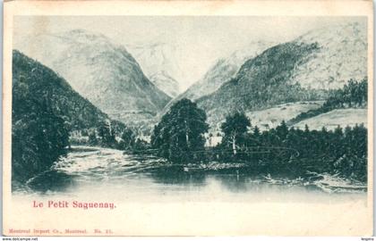 AMERIQUE - CANADA -- Le petit Saguenay