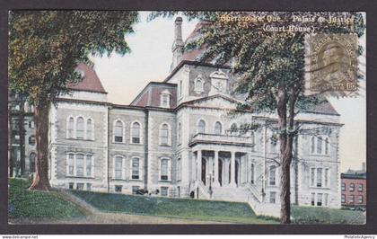 Postcard, CANADA, Sherbrooke, Court House