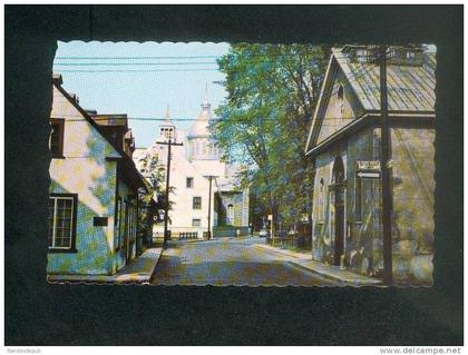 CPSM - Canada - Québec - TROIS RIVIERES - Rue des Ursulines ( Publicité Trans Kebec )