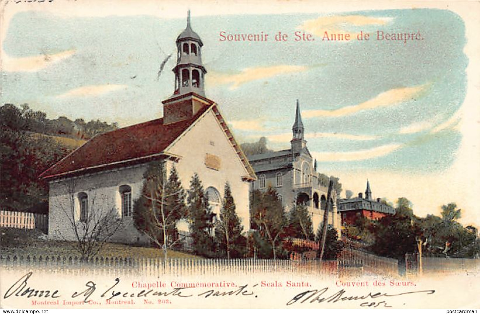 Canada - SAINTE ANNE DE BEAUPRÉ (QC) Chapelle commémorative - Scala Santa - Couvent des Soeurs