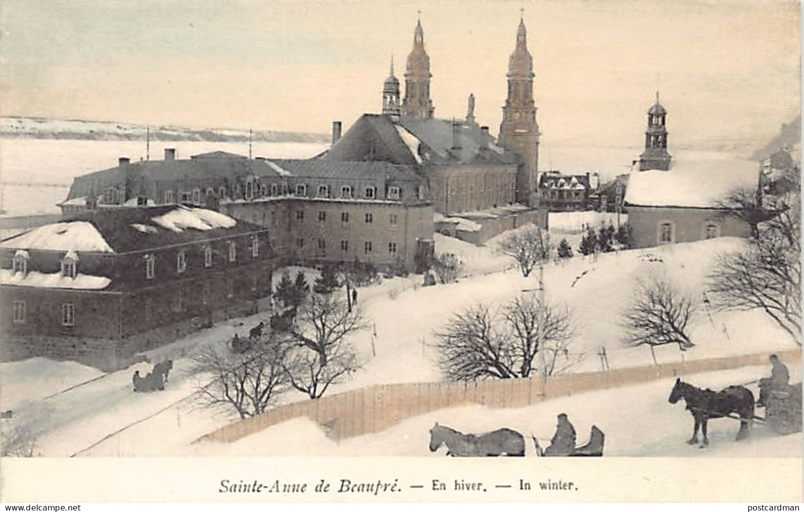 Canada - SAINTE ANNE DE BEAUPRÉ (QC) En hiver