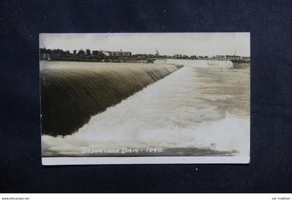 CANADA - Carte postale photo - Saskatoon Dam 1940 - La Rivière - L 51544
