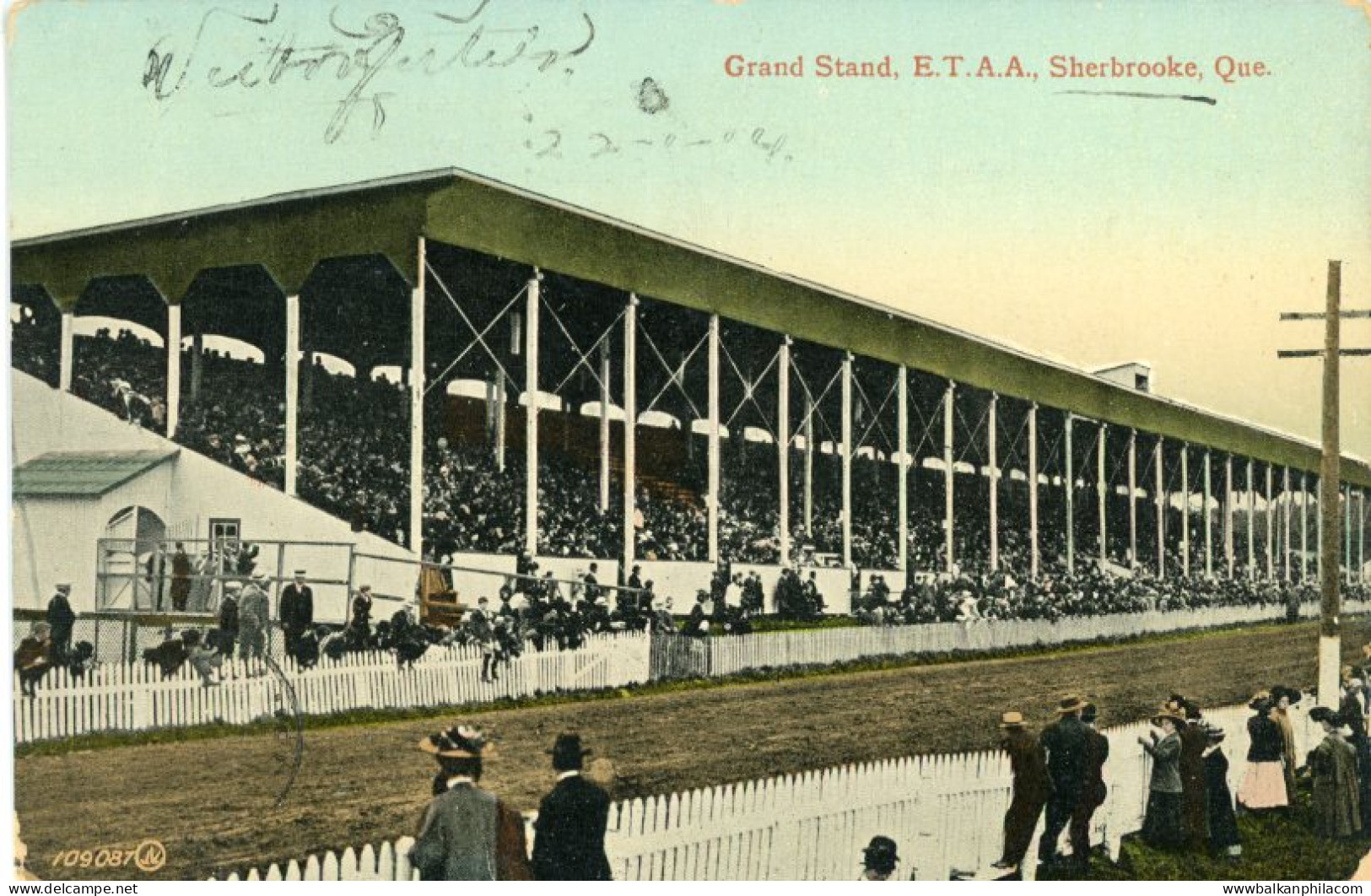 Canada Sherbrooke Horse Racecourse 1914