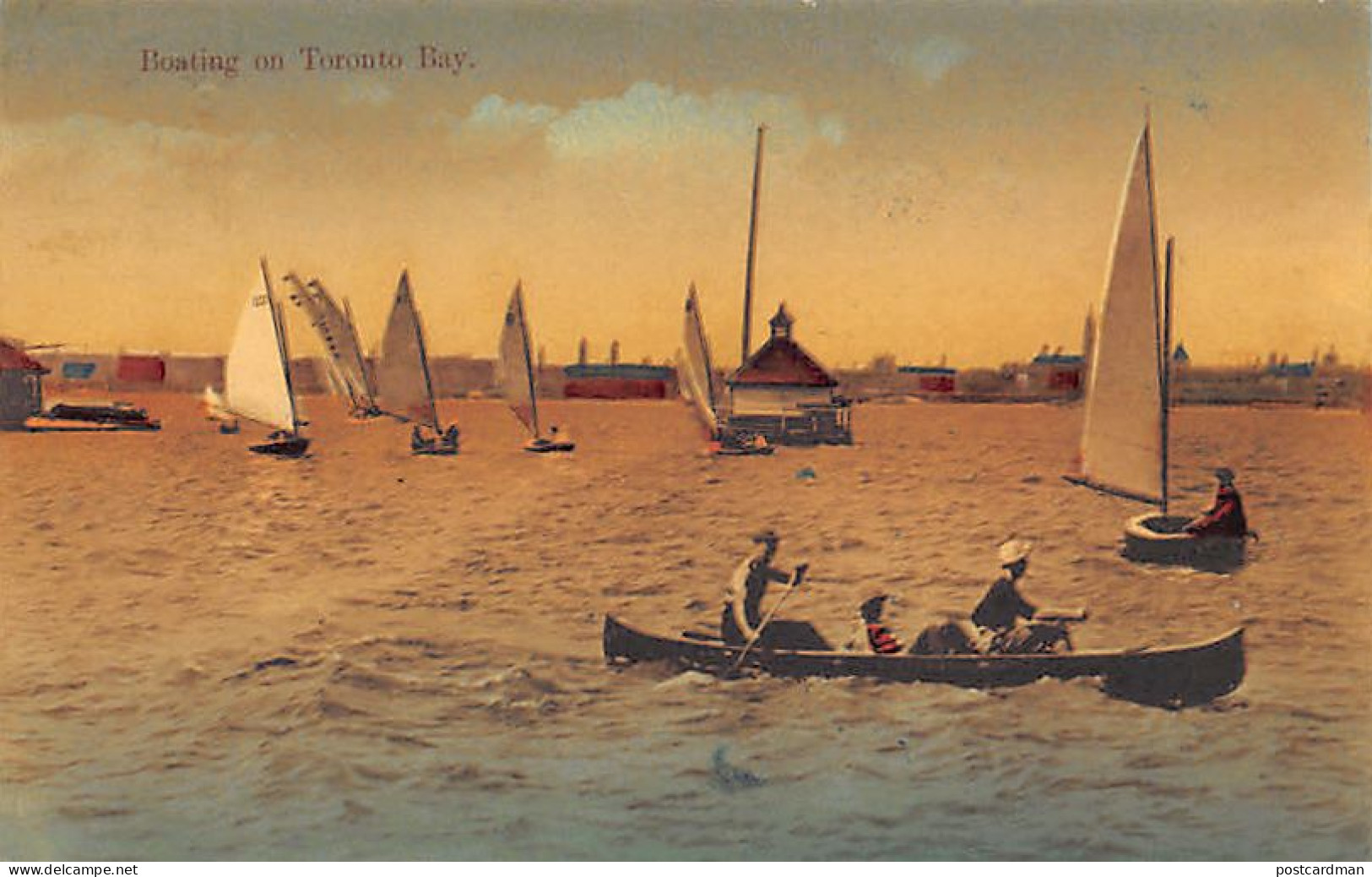 Canada - TORONTO (Ont.) Boating on Toronto Bay - Publ. unknown