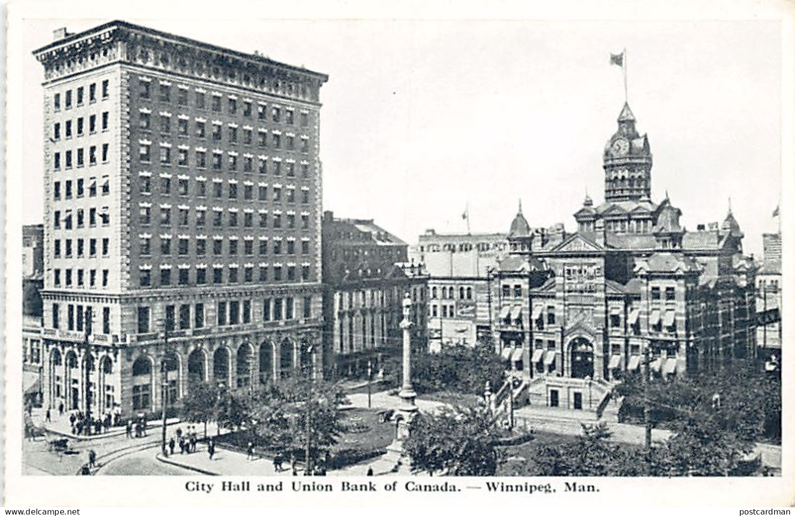 Canada - WINNIPEG (MB) City Hall and Union Bank of Canada