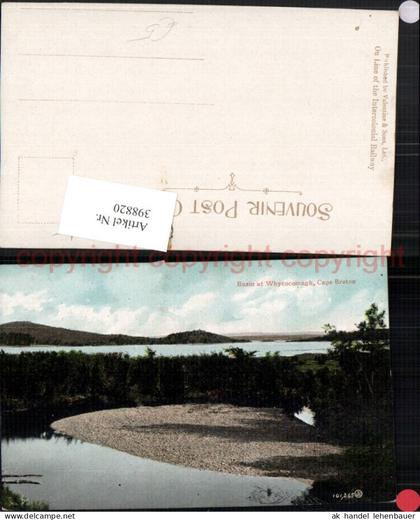 398820,Nova Scotia Cape Breton Bassin at Whycocomagh