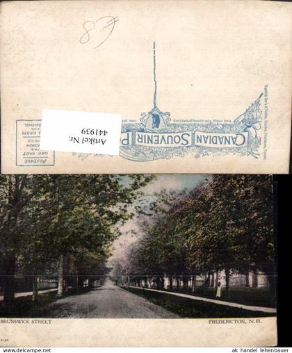 441939,New Brunswick Fredericton Brunswick Street Straßenansicht