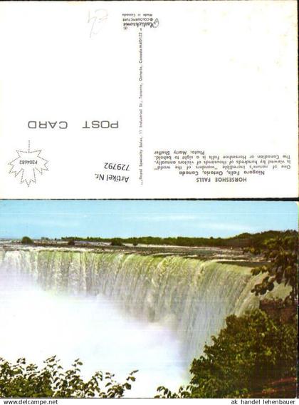 729792 Horseshoe Falls Niagara Falls Ontario Wasserfall Canada