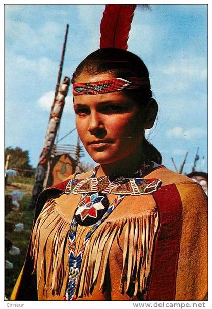 INDIENS DU CANADA CAUGHNAWAGA TRIBU DES IROQUOIS