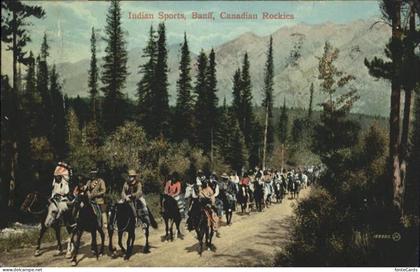 11051475 Banff Canada Indian Sports Pferd Banff