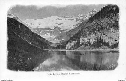 A708 Canada Lake Louise Rocky Mountains vintage postcard