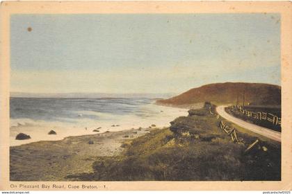 B4872 On Plesant Bay Road Cape Breton    front/back scan
