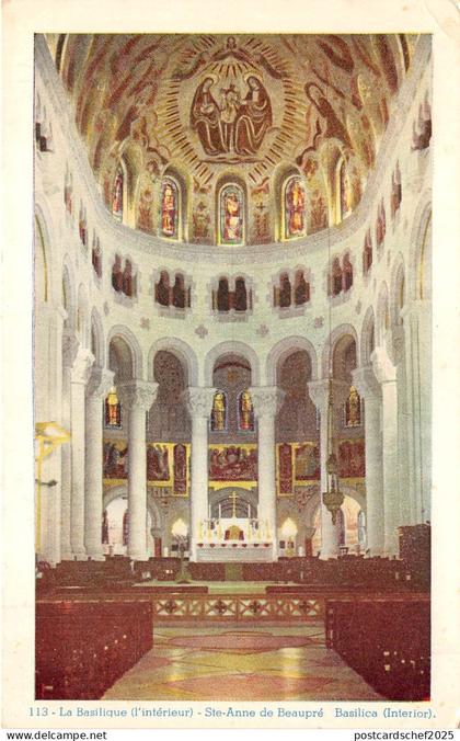 B5168 Quebec Montreal l'Eglise Ste Anne de Beaupre