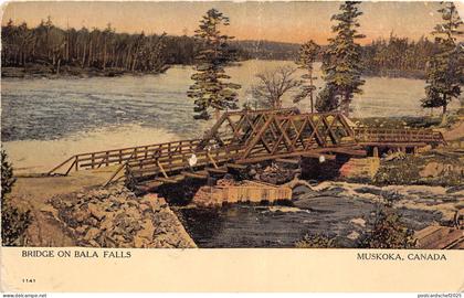 B92099 bridge on bala falls muskoka  canada