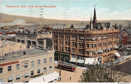 B92100 vancouver b c from hotel vancouver tramway   canada