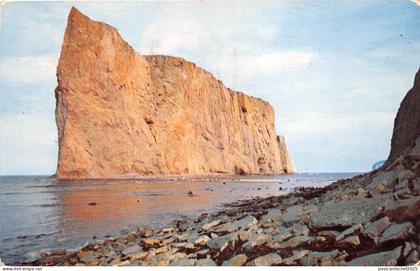 BR6465 Perce Rock from North Beach Perce  canada