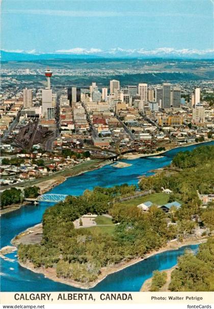 Calgary Alberta Canada Vue from Calgary Zoo