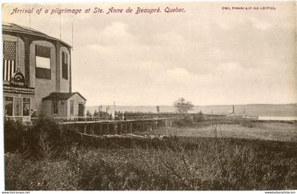 Canada St Anne de Beaupre Pilgrims Arriving