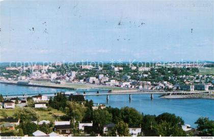 Chicoutimi Centre ville vue du secteur nord