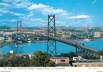 Halifax Nova Scotia The Angus MacDonald Bridge