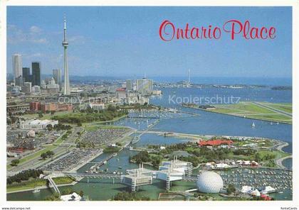 Ontario  Canada Ontario Place Fliegeraufnahme
